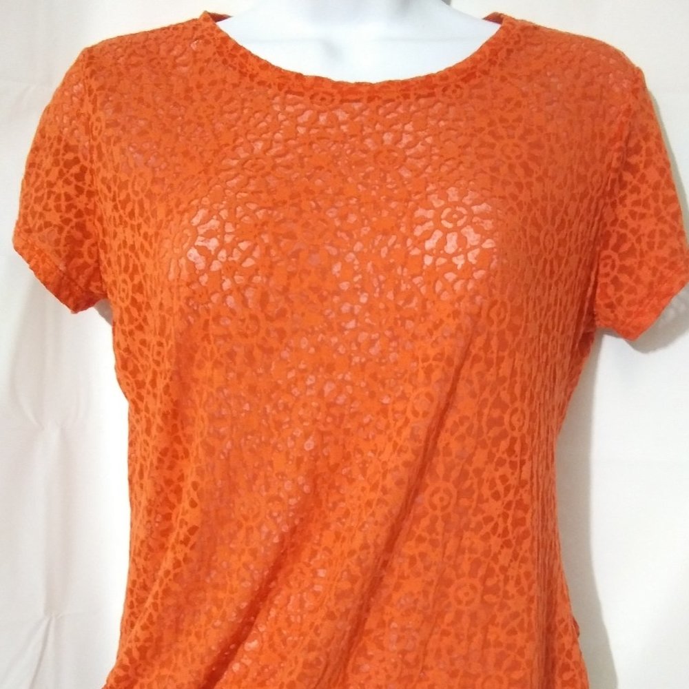 Women's XS Cato Orange Blossom Top